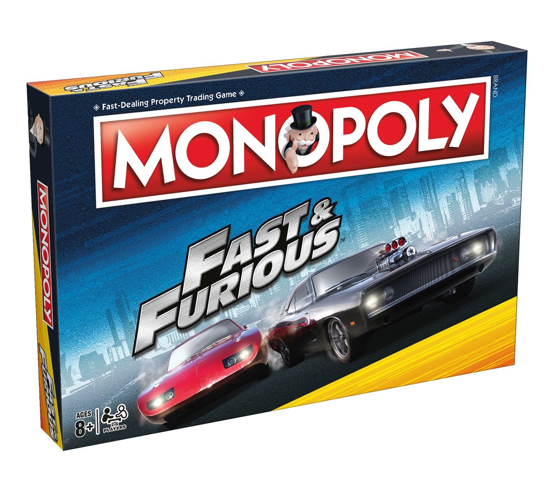 A Todo Gas Juego de Mesa Monopoly *Edición Inglés* - Collector4u.com