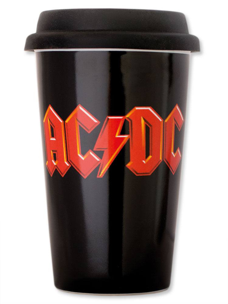 AC/DC Taza de Viaje Logo - Collector4u.com