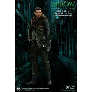 Figura Real Master Series 1/8 Green Arrow Arrow 2.0 Deluxe Version 23 cm - Collector4u.com