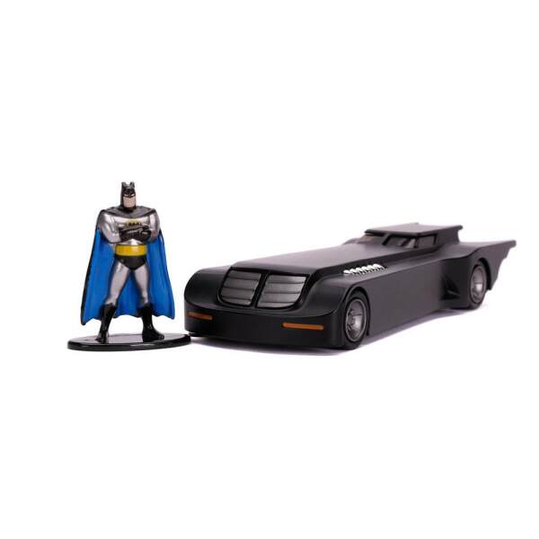 Batmobile con Figura Batman The Animated Series Vehículo 1/32 Hollywood Rides - Collector4u.com