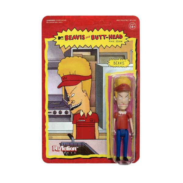 Beavis & Butt-Head Figura ReAction Wave 1 Burger World Beavis 10 cm - Collector4u.com
