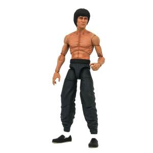 Bruce Lee Select Figura Bruce Lee Shirtless 18 cm - Collector4u.com