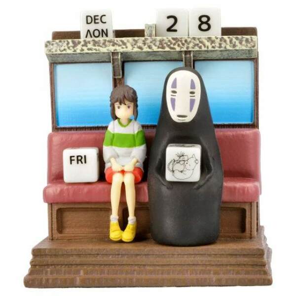 Calendario perpetuo Unabara Train El viaje de Chihiro *INGLÉS* - Collector4u.com
