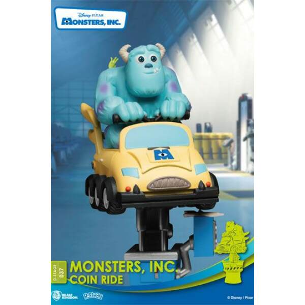 Diorama PVC D-Stage Monsters Inc. Disney Coin Ride Series 16 cm - Collector4u.com