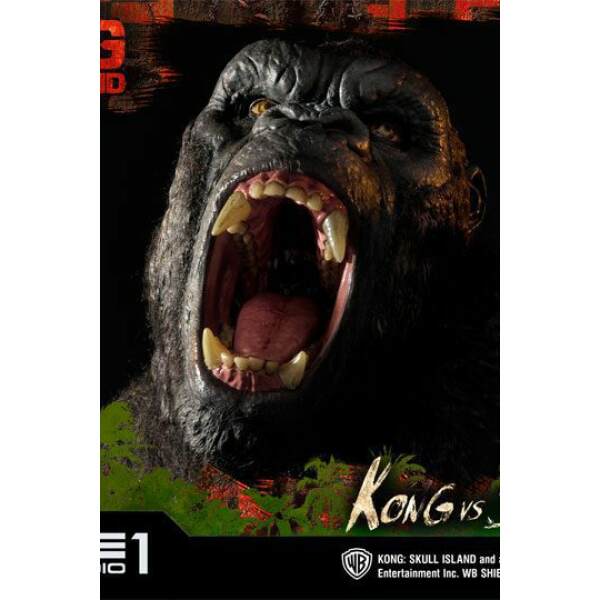 Estatua Kong vs Skull Crawler Kong Skull Island 80 cm Prime 1 Studio - Collector4U.com