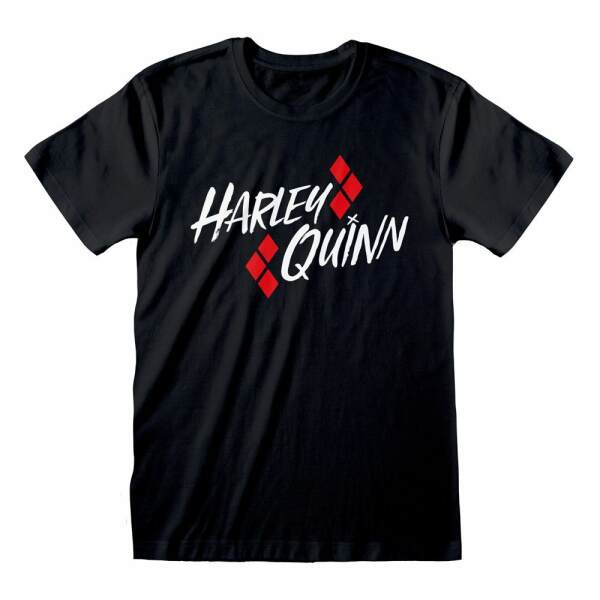 Camiseta Harley Quinn Bat Emblem DC Batman talla L - Collector4u.com