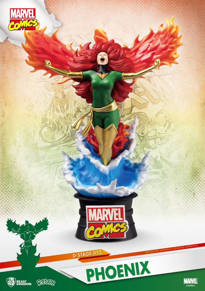 Diorama PVC D-Stage Phoenix Marvel Comics 15 cm