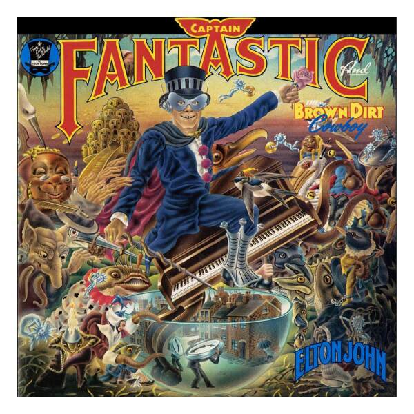 Elton John Rock Saws Puzzle Captain Fantastic and The Brown Dirt Cowboy (1000 piezas) - Collector4u.com