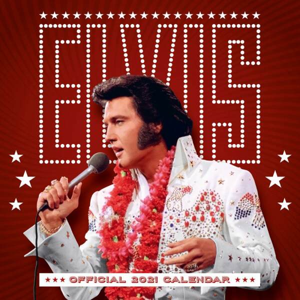 Elvis Presley Calendario 2021 *INGLÉS* - Collector4u.com
