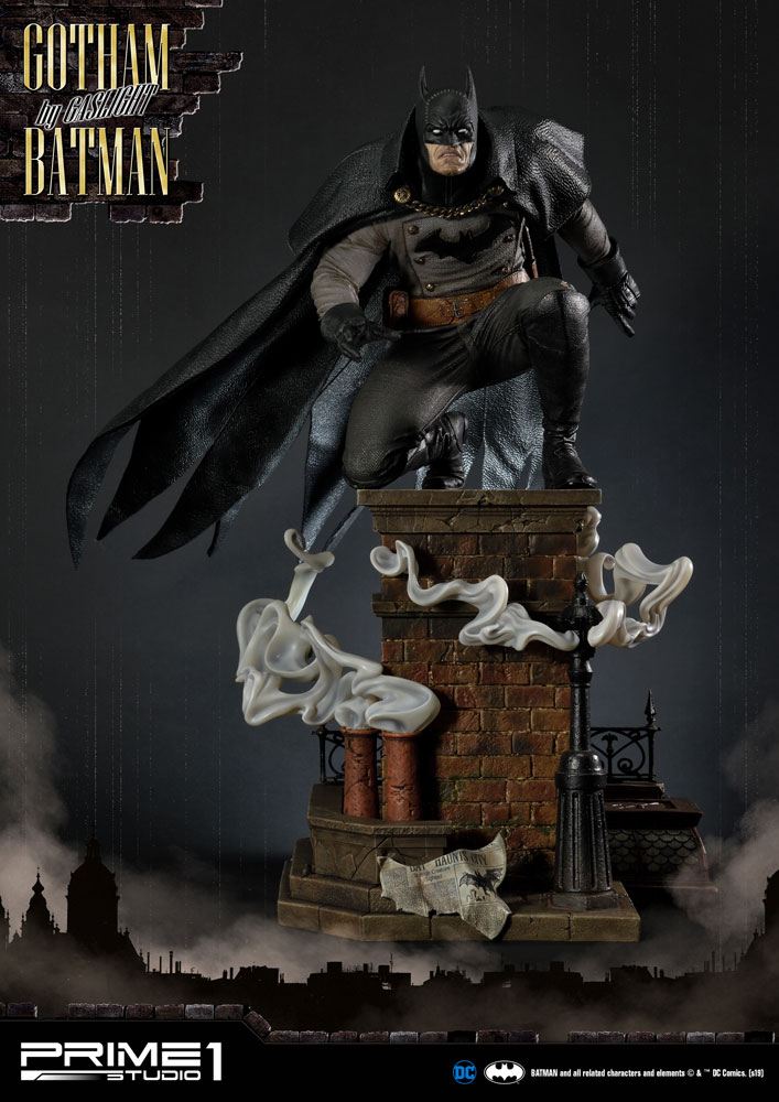 Estatua Batman Arkham Origins 1/5 Gotham By Gaslight Batman Black Version 57 cm Prime 1 Studio