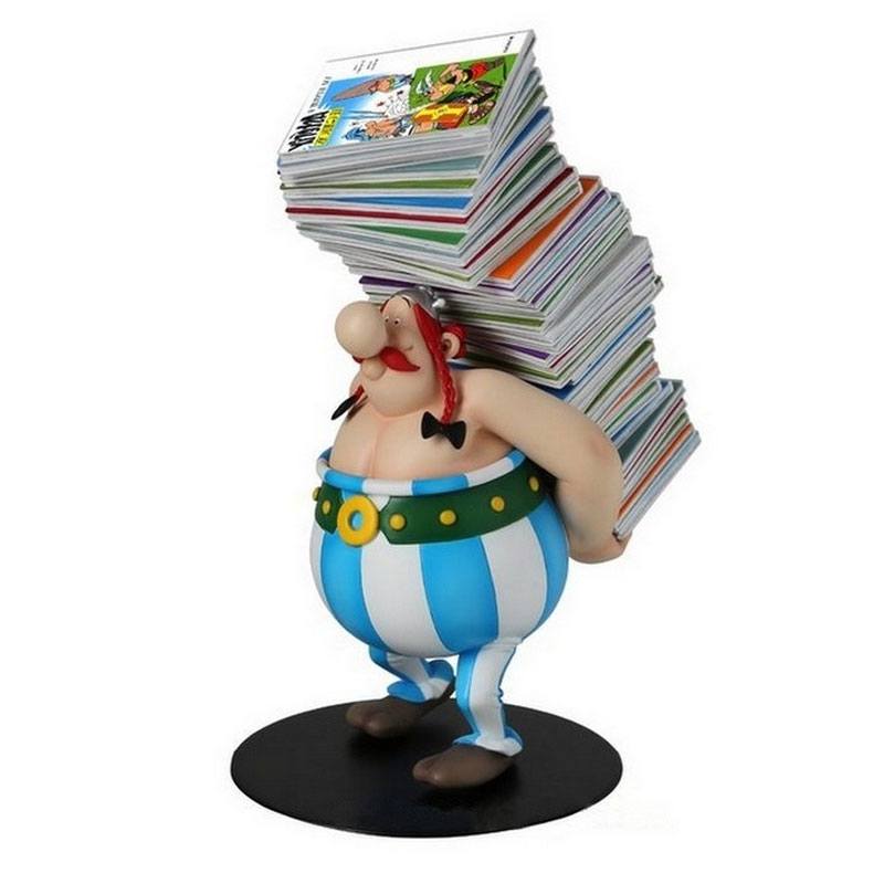 Estatua Collectoys Obelix Asterix 21 cm - Collector4u.com
