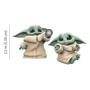Figuras The Child Froggy Snack & Force Moment Star Wars Mandalorian Bounty Collection Pack de 2