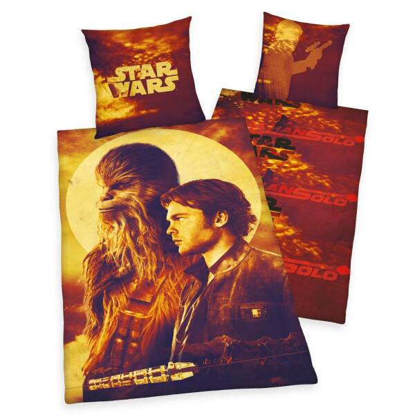 Funda Nórdica Han & Chewie Star Wars Solo 135 x 200 cm / 80 x 80 cm