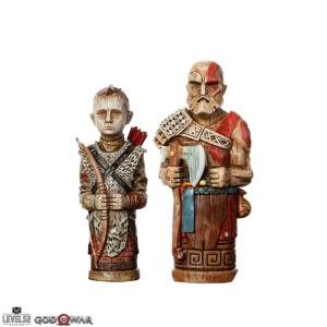 God of War Pack de 2 Estatuas Atreus' Toys 16-18 cm