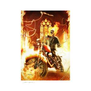 Litografia Ghost Rider Marvel 46 x 61 cm