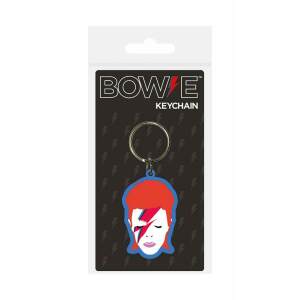 Llavero caucho Aladdin Sane David Bowie 6 cm - Collector4u.com