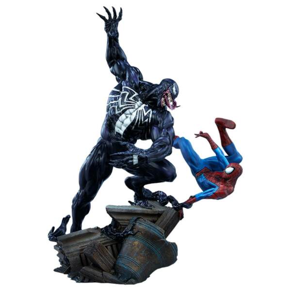 Maquette Spider-Man vs Venom Marvel 56 cm - Collector4U.com