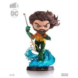 Minifigura Aquaman Mini Co. Deluxe PVC 19 cm Iron Studios - Collector4U.com