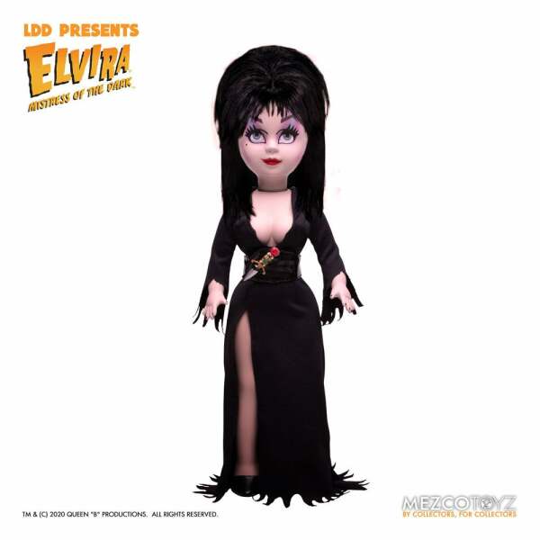 Muñeco Elvira Elvira Mistress of the Dark Living Dead Dolls 25 cm - Collector4u.com