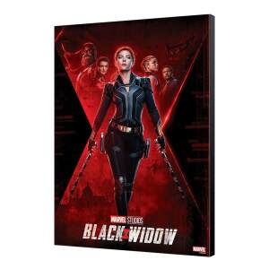 Póster de madera BW Movie Poster Black Widow Movie 34x50cm. - Collector4u.com