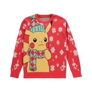 Suéter Christmas Pikachu Pokémon talla XL
