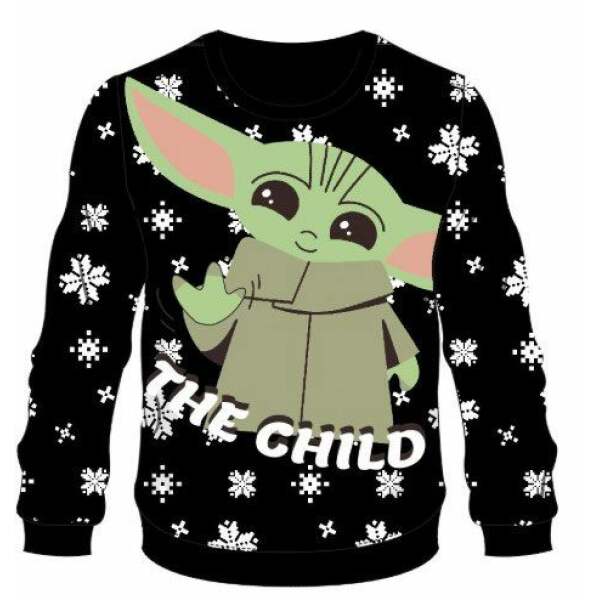 Suéter Christmas The Child Star Wars The Mandalorian talla S