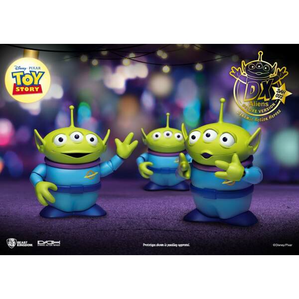 Toy Story Pack de 3 Figuras Dynamic 8ction Heroes Aliens DX Ver. 12 cm - Collector4U.com