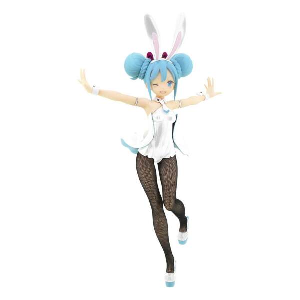 Vocaloid Estatua PVC BiCute Bunnies Hatsune Miku White Ver. 31 cm