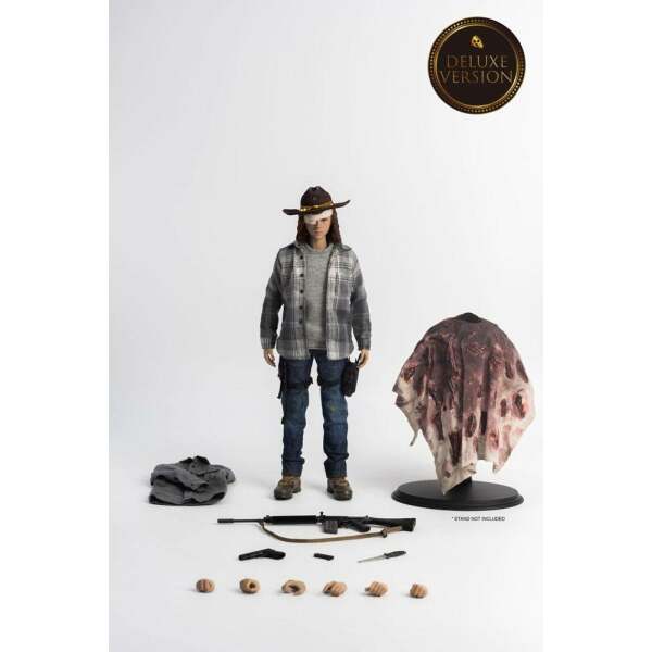 The Walking Dead Figura 1/6 Carl Grimes Deluxe Version 29 cm - Collector4U.com