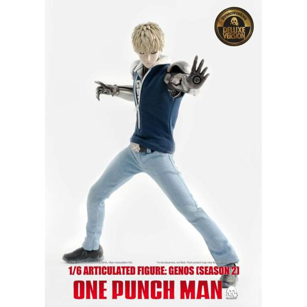One Punch Man Figura FigZero 1/6 Genos (Season 2) Deluxe Version 30 cm - Collector4U.com