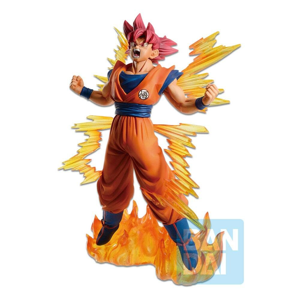 Dragon Ball Super Estatua PVC Ichibansho Super Saiyan God Goku 20 cm - Collector4u.com