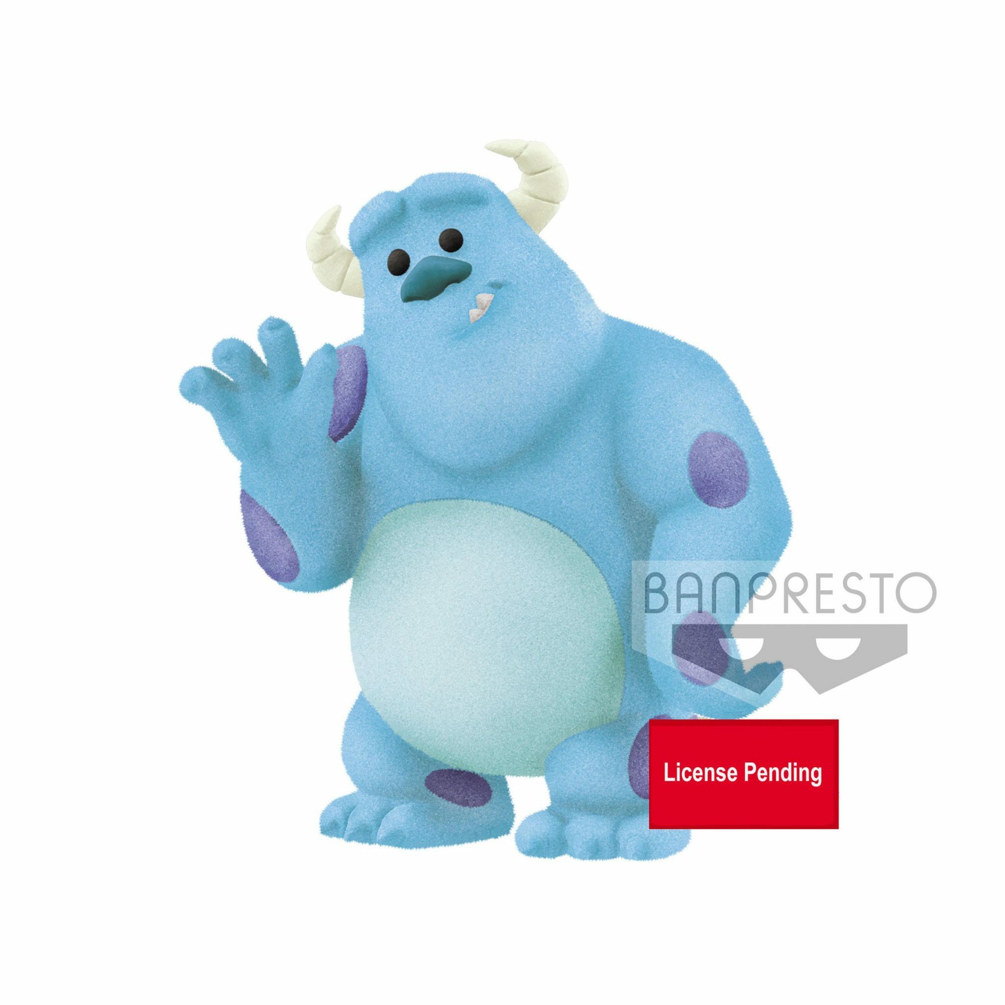 Minifigura Fluffy Puffy Petit Sulley Disney Pixar (Monstruos S.A.) 5 cm