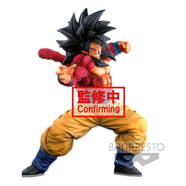 Estatua Super Master Stars Piece Super Saiyan 4 Son Goku Dragonball Super 25 cm - Collector4u.com