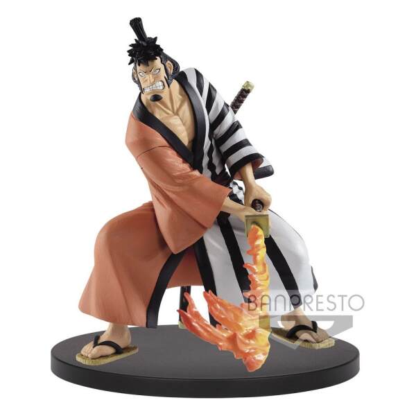 Estatua PVC Battle Record Posing Series Kin'emon One Piece 16 cm - Collector4U.com