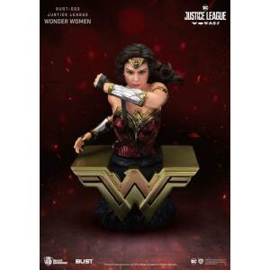Justice League Busto PVC Wonder Woman 15 cm - Collector4U.com