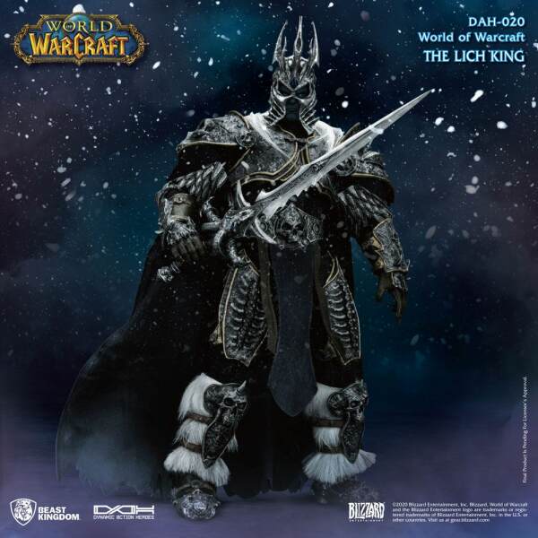 World of Warcraft: Wrath of the Lich King Figura Dynamic 8ction Heroes 1/9 Arthas Menethil 24 cm - Collector4U.com