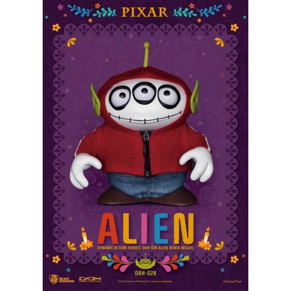 Figura Alien Remix Miguel (Coco) Toy Story Dynamic 8ction Heroes 16 cm Beast Kingdom Toys - Collector4U.com