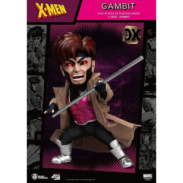 Figura Gambit X-Men Egg Attack Deluxe Ver. 17 cm - Collector4U.com