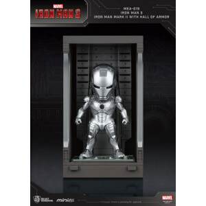 Figura Hall of Armor Iron Man Mark II Iron Man 3 Mini Egg Attack 8 cm - Collector4u.com