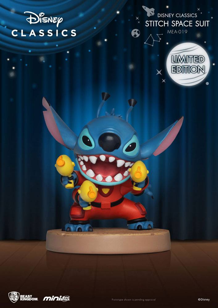 Figura Mini Egg Attack Stitch Space Suit Disney Classic Series 8 cm