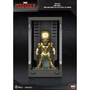 Figura Hall of Armor Iron Man Mark XXI Iron Man 3 Mini Egg Attack 8 cm - Collector4u.com
