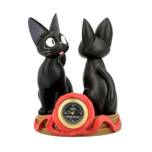 Reloj de Sobremesa Jiji & Soft Toy Jiji Nicky, la aprendiz de bruja 11 cm - Collector4U.com