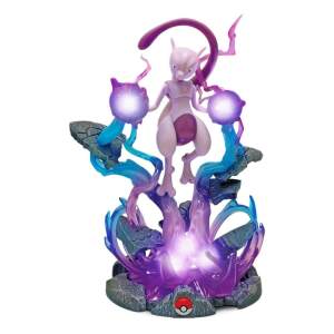 Estatua con Iluminación Deluxe Mewtwo Pokémon 25 cm - Collector4U.com