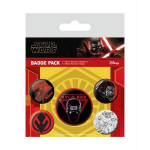 Pack 5 Chapas Sith Star Wars Episode IX - Collector4U.com