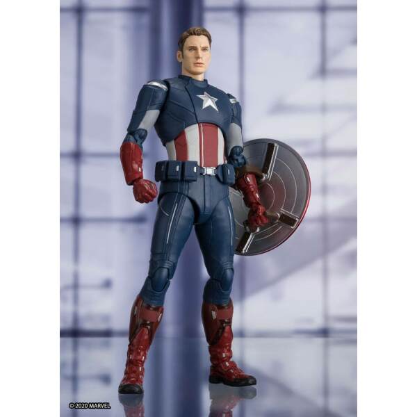 Figuarts Captain America Cap VS. Cap Edition Vengadores: Endgame Figura S.H. 15 cm - Collector4U.com