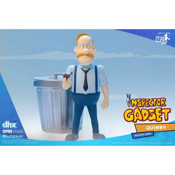 Inspector Gadget Figura 1/12 Mega Hero Quimby 13 cm - Collector4u.com