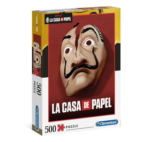 Puzzle Máscara La casa de papel (500 piezas) - Collector4U.com
