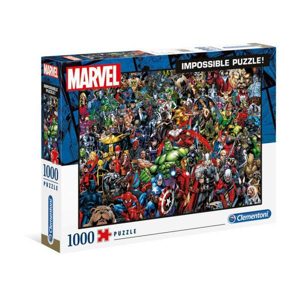 Puzzle Impossible Characters Marvel 80th Anniversary Clementoni - Collector4U.com