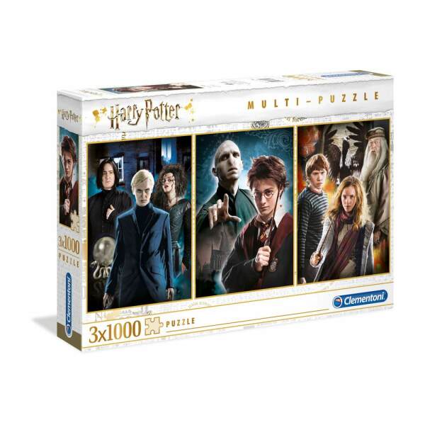 Pack de 3 Puzzles Characters Harry Potter (3 x 1000 piezas) - Collector4u.com