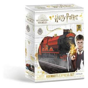 Puzzle 3D Expreso de Hogwarts Set Harry Potter (180 piezas) - Collector4u.com